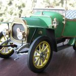 PaperCraft kit Le Zebre French Vintage car 1903 3d paper model crafting kit PDF plans to DIY paper craft template for hobby puzzle decor
