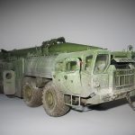 PaperCraft kit Scud launcher 3d paper model crafting kit PDF plans to print cut & glue DIY paper craft template for hobby puzzle decor