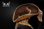 Leather Cowboy Hat Pattern: PDF & DXF Template with Video Tutorial - Image 5