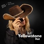 Leather Cowboy Hat Pattern: PDF & DXF Template with Video Tutorial