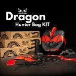 DIY Dragon Hunter Bag Kit - Natural Italian Leather- Vachetta- Creative Set