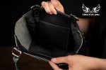 Noire Tote Leather Bag - Image 3