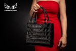 Noire Tote Leather Bag