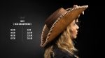 Leather Cowboy Hat Pattern: PDF & DXF Template with Video Tutorial - Image 2