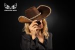 Leather Cowboy Hat Pattern: PDF & DXF Template with Video Tutorial - Image 6