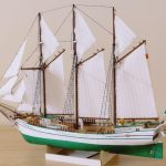 PaperCraft kit Zawsisza Czarny fishing sailing vessel 3d paper model crafting kit PDF plans DIY paper craft template for hobby puzzle decor