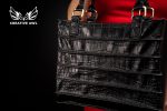 Noire Tote Leather Bag - Image 6