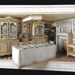 PaperCraft kit Picture Frame Claude Monet House 2.5d paper model crafting kit colored textured PDF plan DIY paper craft template hobby decor