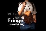 Fringe Shoulder Bag PDF i DXF Pattern