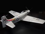 PaperCraft kit A-1 Skyraider aircraft white 3d paper model crafting kit PDF plans to print & DIY paper craft template hobby puzzle decor - Image 3