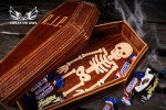 Leather Coffin Candy Box PDF and DXF Pattern - Image 8