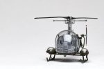 PaperCraft kit H-13 Sioux Bell helicopter 3d paper model crafting kit PDF plans to DIY paper craft template - Image 2