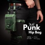 Punk Hip Bag PDF and DXF Pattern