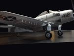 PaperCraft kit A-1 Skyraider aircraft white 3d paper model crafting kit PDF plans to print & DIY paper craft template hobby puzzle decor - Image 5