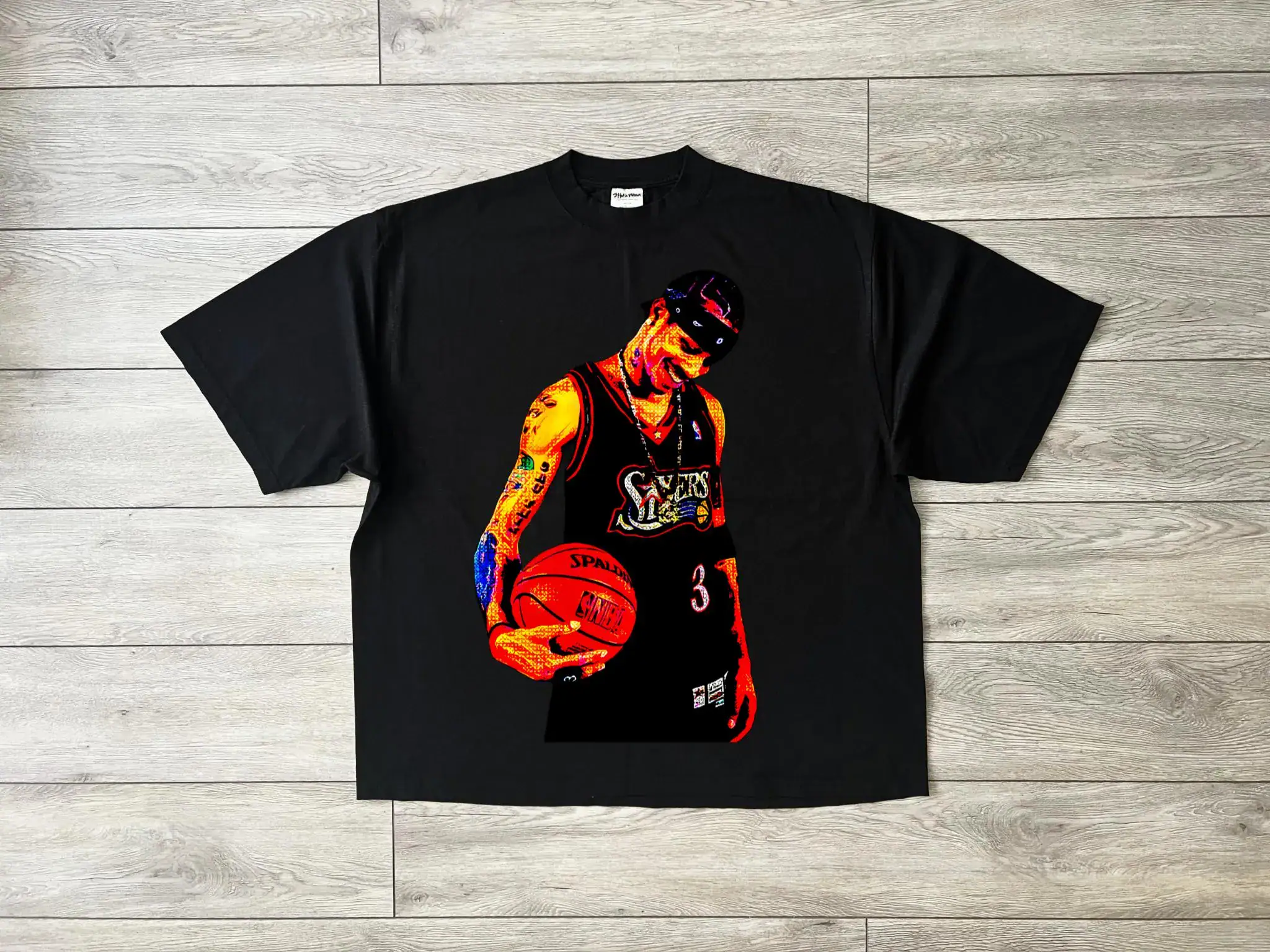 Allen Iverson Basketball Design, T Shirt Design, Basketball Design