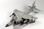PaperCraft kit Harrier Jet 3d paper model crafting kit PDF plans DIY craft template