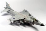 PaperCraft kit Harrier Jet 3d paper model crafting kit PDF plans DIY craft template - Image 4