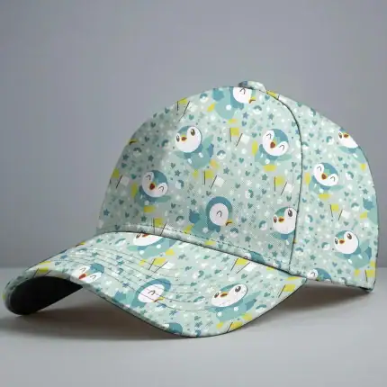 Growlithe Rowlet Baseball Cap, Forest Adventure Kawaii Hat, Cute Animal Pattern Summer Cap, Unisex Baseball Hat, Growlithe Hat Gift