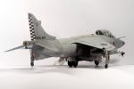 PaperCraft kit Harrier Jet 3d paper model crafting kit PDF plans DIY craft template - Image 6