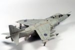 PaperCraft kit Harrier Jet 3d paper model crafting kit PDF plans DIY craft template - Image 5