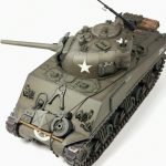 PaperCraft kit Sherman tank 3d paper model crafting kit PDF plans to print cut & glue DIY paper craft template