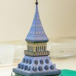 PaperCraft kit Big Ben Clock London 3d paper model crafting PDF plans DIY template - Image 6