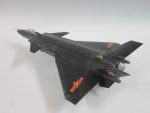 PaperCraft kit Chengdu J-20 Dragon airplane 3d paper model crafting PDF plans DIY template - Image 3
