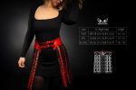 Dragon Queen Belt and A-Line Skirt Leather Pattern DIY - Image 2