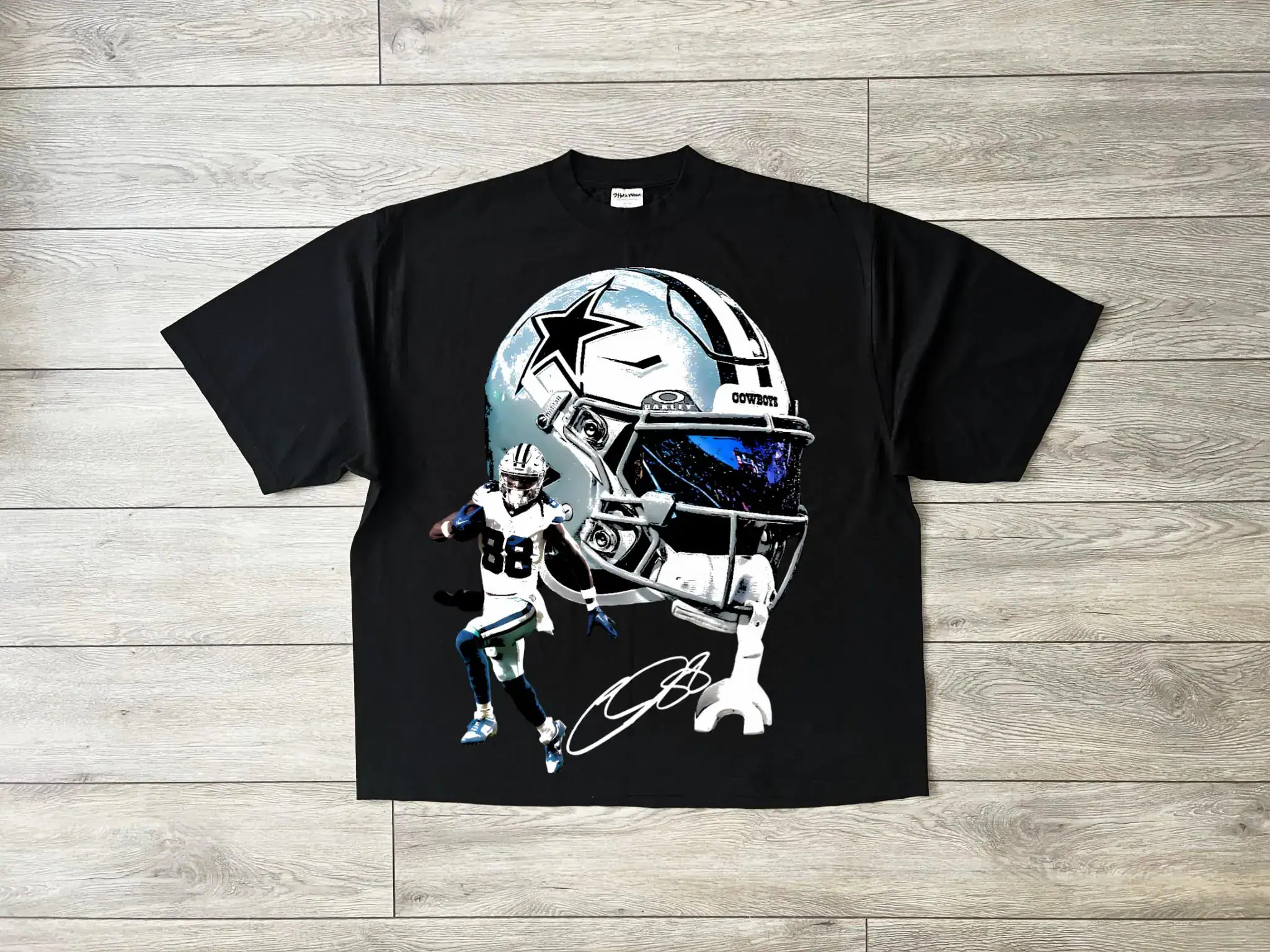 FootballDesign, Ceedee Lamb Bigface T Shirt Design