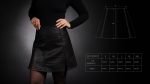 Dragon Queen Belt and A-Line Skirt Leather Pattern DIY - Image 8