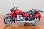 PaperCraft kit Ural Motorcycle with side-car 3d paper model crafting PDF plans DIY template - Image 2