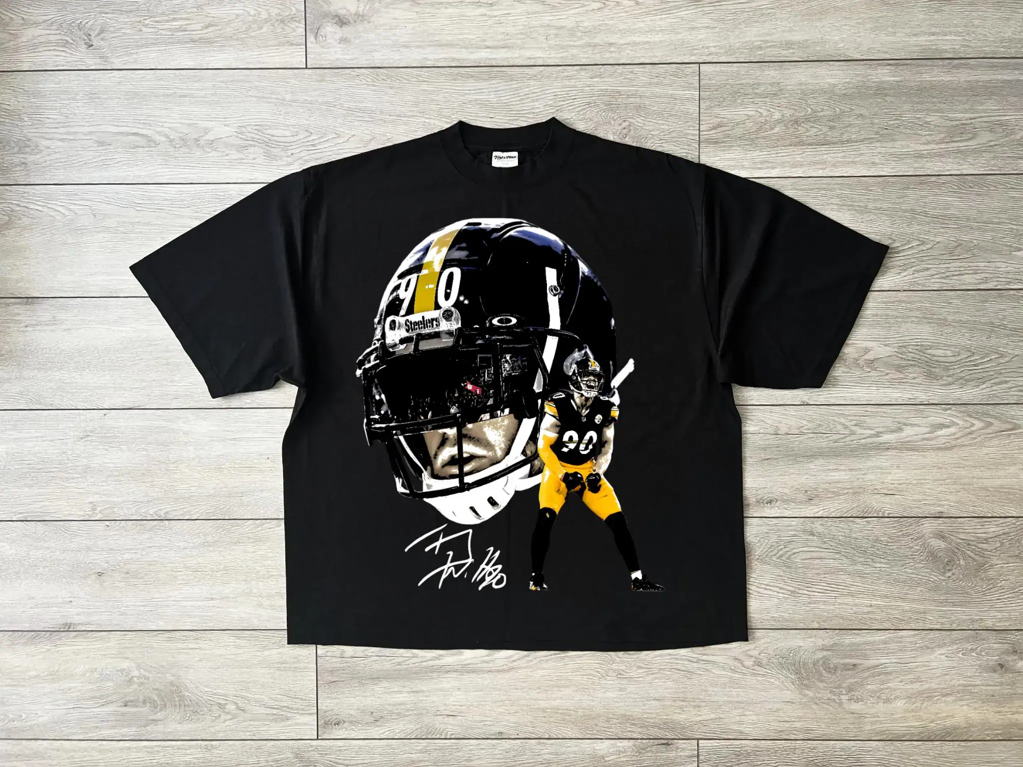 Football Player Tj Watt BigfaceDesign
