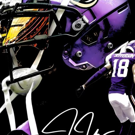 Justin Jefferson BigfaceDesign - Image 2