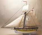 PaperCraft kit HMS Alert Coureur 3d paper model crafting kit PDF plans DIY template