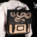 Slither Leather Backpack