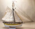 PaperCraft kit HMS Alert Coureur 3d paper model crafting kit PDF plans DIY template - Image 4