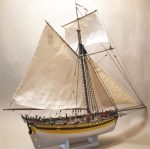 PaperCraft kit HMS Alert Coureur 3d paper model crafting kit PDF plans DIY template - Image 6