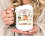 Retirement Gardening Mug Gift Funny Retirement Plan Gardening Quote Coffee Cut Thoughtful Present For Garden Lover Retired Mom Dad Gift Idea - Image 4