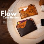 Flow Card Holder Pattern: DIY Wallet Template (PDF & DXF)