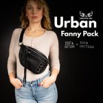 Urban Fanny Bag Pattern: (PDF & DXF)