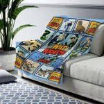 Wild Movie Kratt.s Fleece Blanket, Cartoon Wild Blanket, DNland Safari, Gift for Birthday Boy Girl, Baby Shower Gift - Image 2