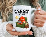 Funny Sweary Mug, Fuck Off I'm Working Coffee Mug, Sarcastic Work Mug, Funny Coworker Gift, Rude Humor Mug, Snarky Coffee Cup