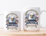 USA 250th Anniversary Mug Patriotic Eagle Coffee Mug, Semiquincentennial 2026 Cup, 4th of July Gift, American Heritage Liberty Mug - Image 5