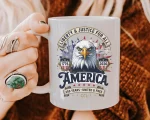 USA 250th Anniversary Mug Patriotic Eagle Coffee Mug, Semiquincentennial 2026 Cup, 4th of July Gift, American Heritage Liberty Mug - Image 3