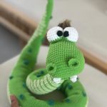 No-Sew Amigurumi Snake Crochet Pattern: Beginner-Friendly DIY Toy (PDF Pattern)