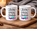 Funny Pilates Instructor Mug Tears of My Pilates Students, Pilates Teacher Gift, Pilates Lover Gift Fitness Instructor Coffee Mug - Image 3