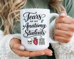 Funny Anatomy Teacher Mug Tears of My Anatomy Students, Anatomy Gift, Medical Student Mug, Anatomy Coffee Mug, Biology Teacher Gift - Image 4