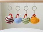 Mini Crochet Chicken Keychain Pattern (PDF Download) | Amigurumi Chick Plush Toy - Image 6