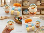 Crochet Duckling Pattern • Amigurumi Keychain Charm Tutorial (PDF Download) - Image 7