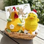 Crochet Chicken Amigurumi Pattern, Easy Plush Tutorial (English)